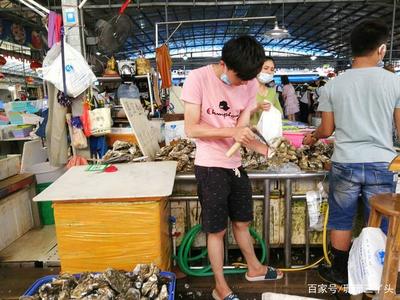 广州“新垦十四涌”尝海鲜,在海产市场采购,10元加工费,贵吗?